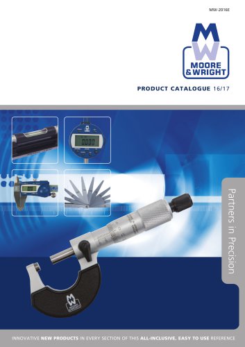 Moore & Wright Complete Catalogue 2016/17