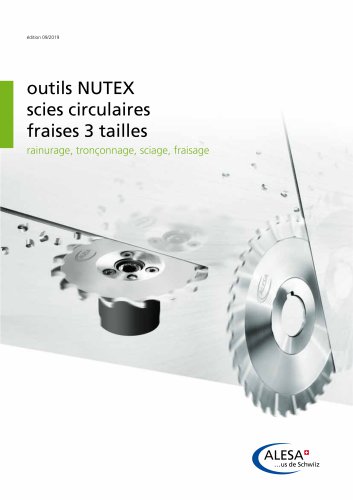 scies circulaires fraises 3 tailles couteaux circulaires