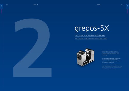 5-axis force clamping device grepos-5X