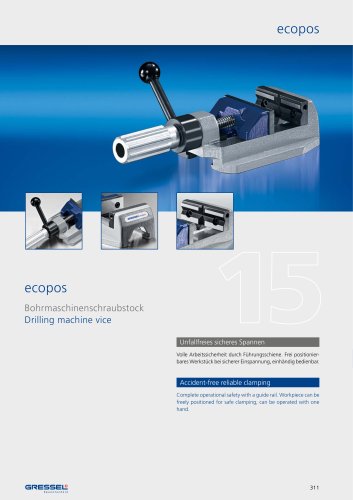 ecopos, Drilling machine vice