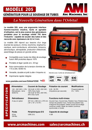 Modèle 205 - La Nouvelle Génération dans l?Orbital