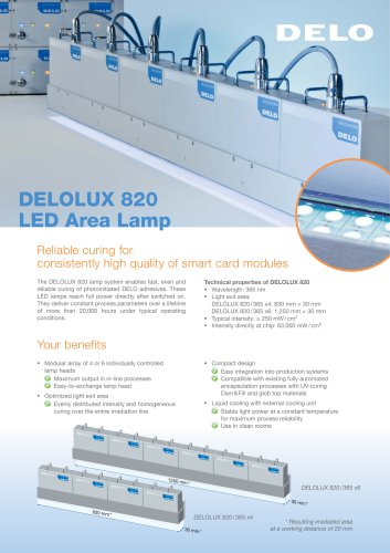 DELOLUX 820 LED Area Lamp