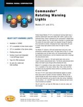 371 Commander® Rotating Warning Light