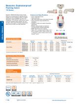 www.edwardssignaling.com 1-148 TM VISUAL SIGNALS 1 Beacons: Explosionproof Flashing Xenon 116 Series