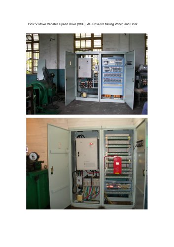 VTdrive Variable Speed Drive (VSD), AC Drive for Mining Winch and Hoist