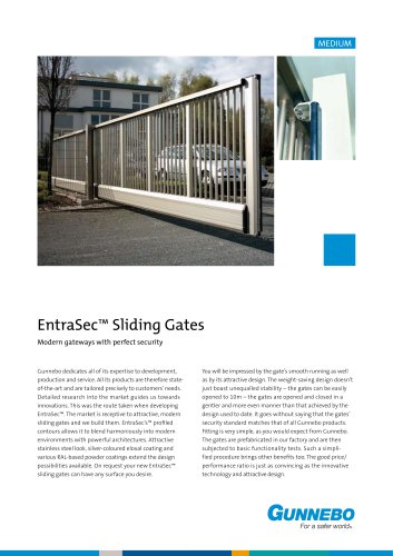 EntraSec Sliding Gates