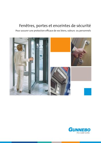 Fenêtres, Portes & Enceintes de sécurité