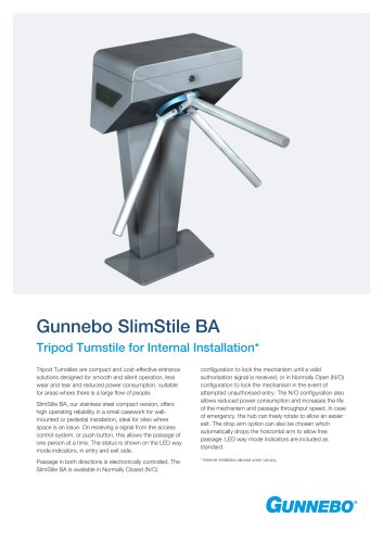 Gunnebo SlimStile BA