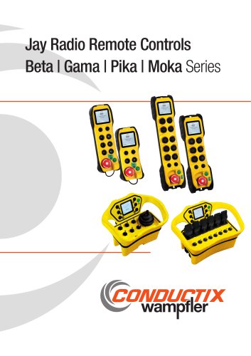 Jay Radio Remote Controls Beta | Gama | Pika | Moka Series