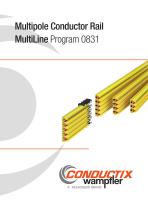 Multipole Conductor Rail MultiLine Program 0831