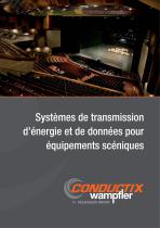 Systèmes de transmission  d’énergie et de données pour  équipements scéniques - 1