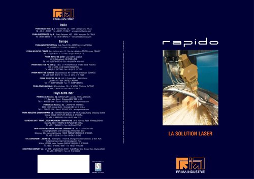 RAPIDO BROCHURE