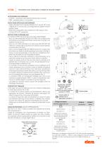 CFSW. - CFMW. - Charnière avec interrupteur multiple de sécurité intégré - 3