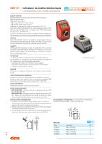 Indicateurs de position électroniques à commande directe - 2