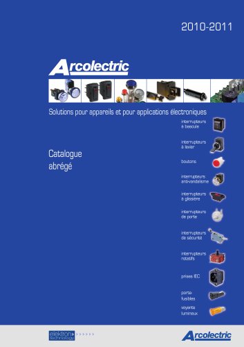 Catalogue Abrégé