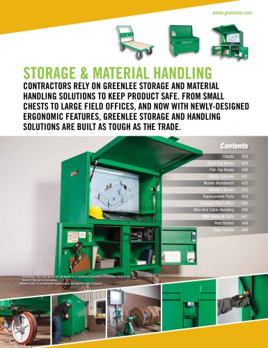 Storage & Material Handling Catalog