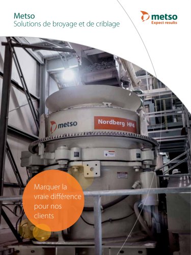 Metso Solutions de broyage et de criblage