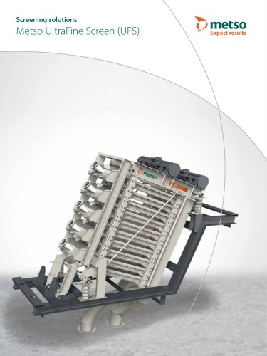 Metso UltraFine Screen (UFS) Brochure