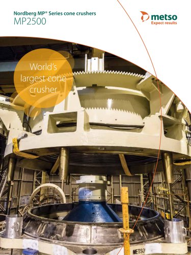 Nordberg® MP 2500 Cone Crusher Brochure