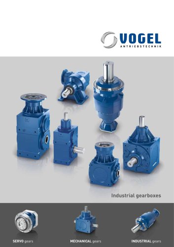 Industrial gearboxes