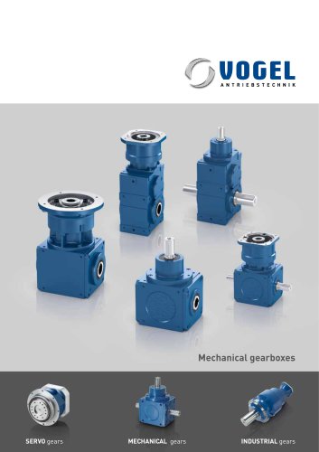 Mechanical gearboxes