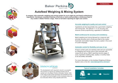 Autofeed Weighing & Mixing System