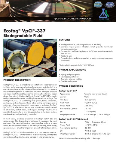 Ecofog® VpCI®-337