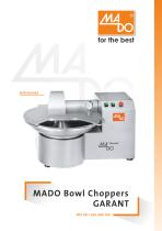 MTK 661 GARANT Bowl Chopper, tabletop