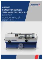 GAMME CONDITIONNEUSES THERMORÉTRACTABLES