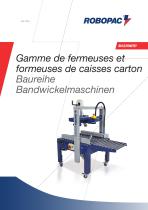 Gamme de fermeuses et formeuses de caisses carton - 2