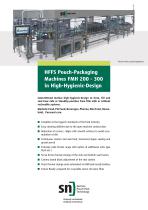 HFFS Pouch-Packaging Machines FMH 200 - FMH 300 in High-Hygienic-Design