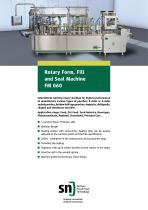 Rotary Form, Fill and Seal Machine FM 060