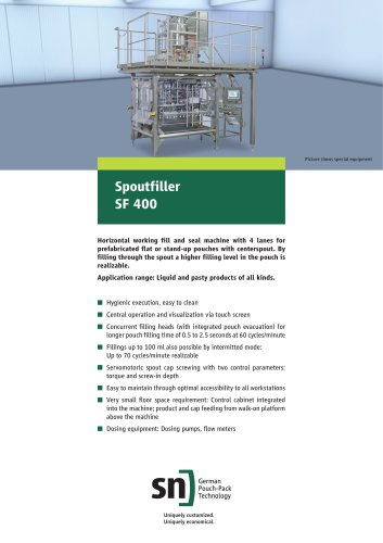 Spoutfiller SF 400