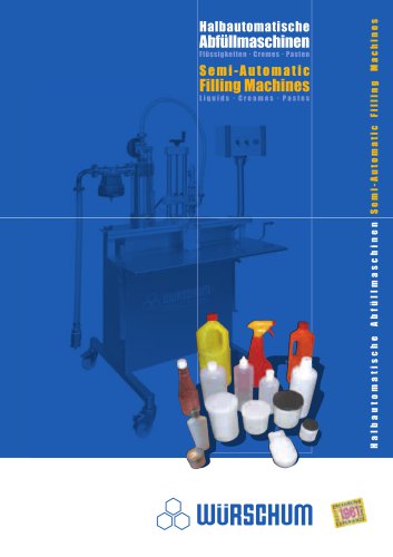 Semi-Automatic Filling Machines