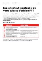 CULASSE D'ORIGINE FPT - 5