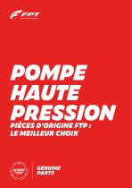 POMPE HAUTE PRESSION