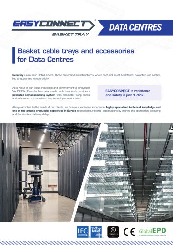 VALDINOX CATALOGUE FOR DATA CENTRES