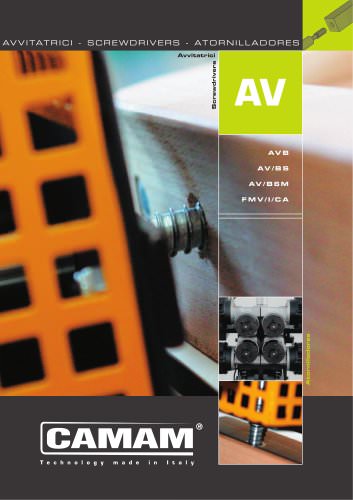 SCREWDRIVERS - AV series