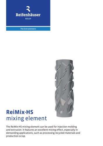 ReiMix-HS mixing element