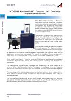 SCC-SSRT Advanced SSRT_Constant Load_Corrosion Fatigue Loading Device