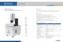 CNC Video Measuring Systems APC300,400