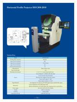 HOC series Horizontal Optical Comparator