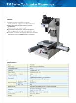 Toolmakers microscope TM-0505