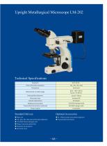 Upright Metallurgical Microscope LM-202