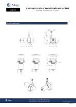 CD50 CAPTEURS DE DÉPLACEMENTS LINÉAIRES À CÂBLE - 10