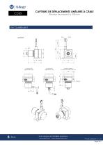 CD50 CAPTEURS DE DÉPLACEMENTS LINÉAIRES À CÂBLE - 5