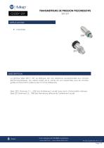 CI23SY-25Y TRANSMETTEURS DE PRESSION PIEZORESISTIFS - 1