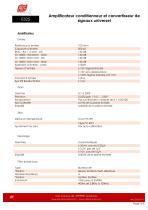 E325 AMPLIFICATEUR CONDITIONNEUR ET CONVERTISSEUR DE SIGNAUX UNIVERSEL - 3