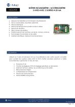 ME26400box- BOÎTIER INCLINOMÈTRE / ACCÉRELOMÈTRE  3 AXES AVEC 3 SORTIES 4-20 mA - 1