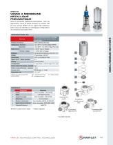 UCV - VANNES SERIE ULTRA PURE, MEMBRANE MÉTALLIQUE POUR PLATINES DE GAZ - 5